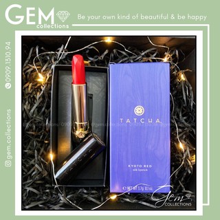 Son thỏi TATCHA Silk Lipstick màu Kyoto Red, Twilight, Beauty Berry