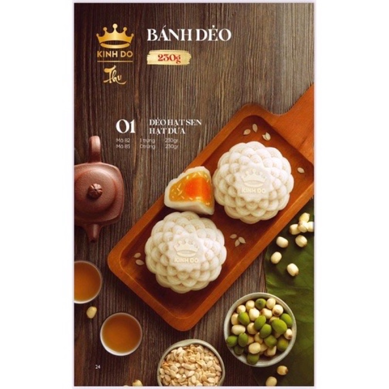 Bánh dẻo hạt sen 180g