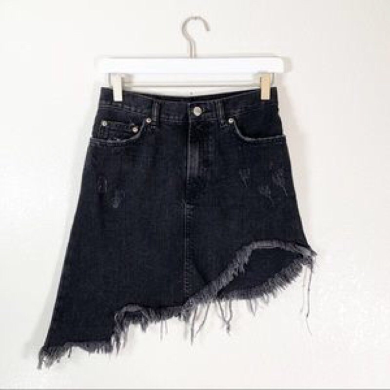 Thanh lý chân váy Zara denim size M, Chân váy jean Zara auth size M