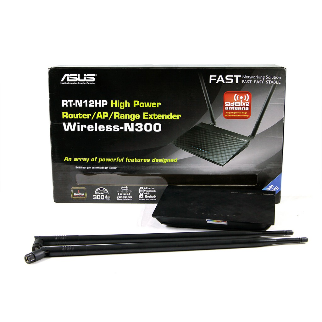 Bộ phát wifi ASUS RT-N12HP N300  (2ND)