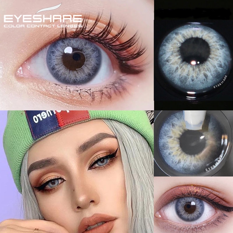 Cặp kính áp tròng EYESHARE màu sắc thời trang