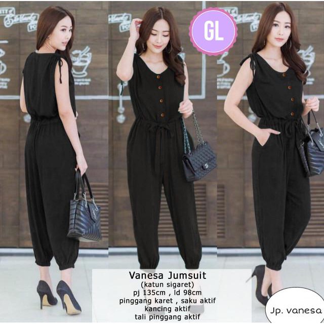 Bộ Jumpsuit Thời Trang Công Sở / Giá Rẻ Nhất / Giá Rẻ / Giá Rẻ / Vanesa Jp / Gl81110