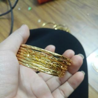 Vòng ximen đồng non mạ vàng cao cấp