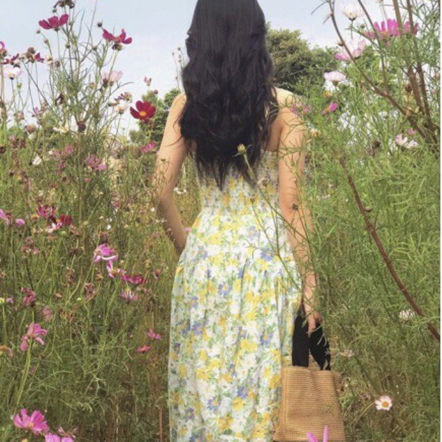 Váy nàng thơ vải linen