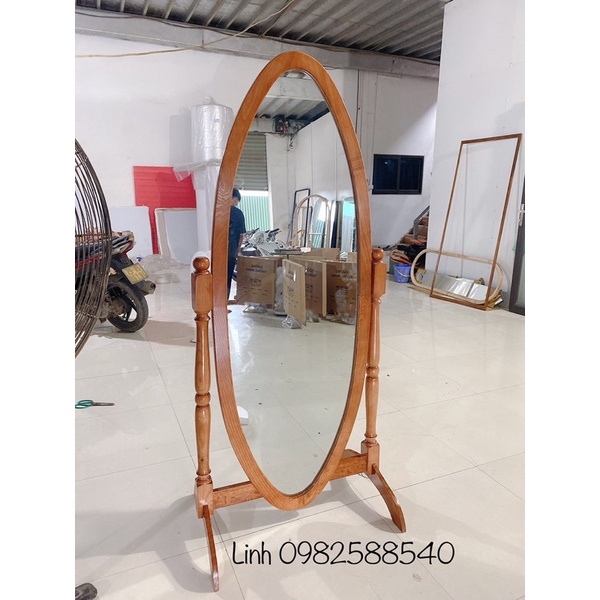 Gương đứng soi toàn thân khung gỗ Tân cổ điển  ib chọn kiểu +size