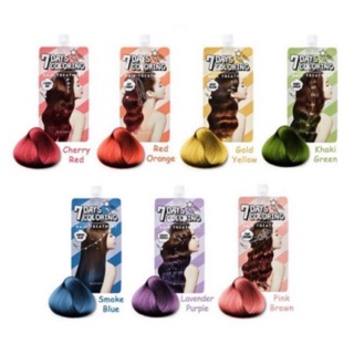 Nhuộm tóc 7 ngày Missha 7 Days Coloring Hair Treatment 