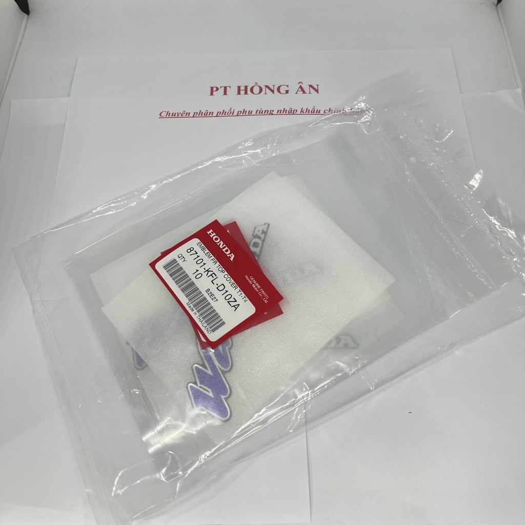 Tem mặt nạ  Wave Thái 110 nhập khẩu chính hãng Honda Thailand - PT HỒNG ÂN