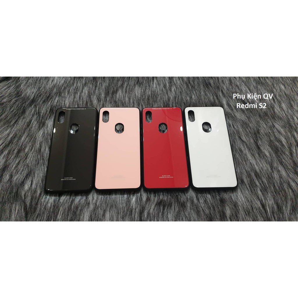 Ốp Lưng Glass Case Xiaomi Redmi S2