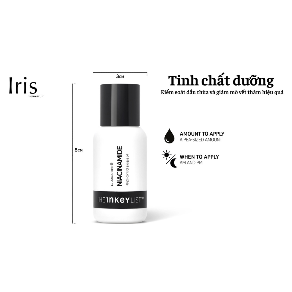 (BILL CANADA) Tinh chất dưỡng Niacinamide -The INKEY List-