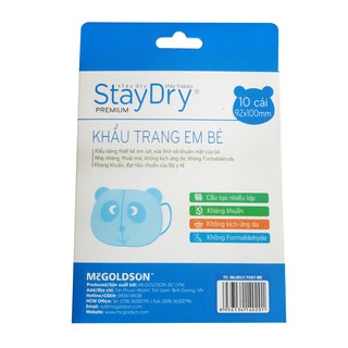 Khẩu trang em bé StayDry