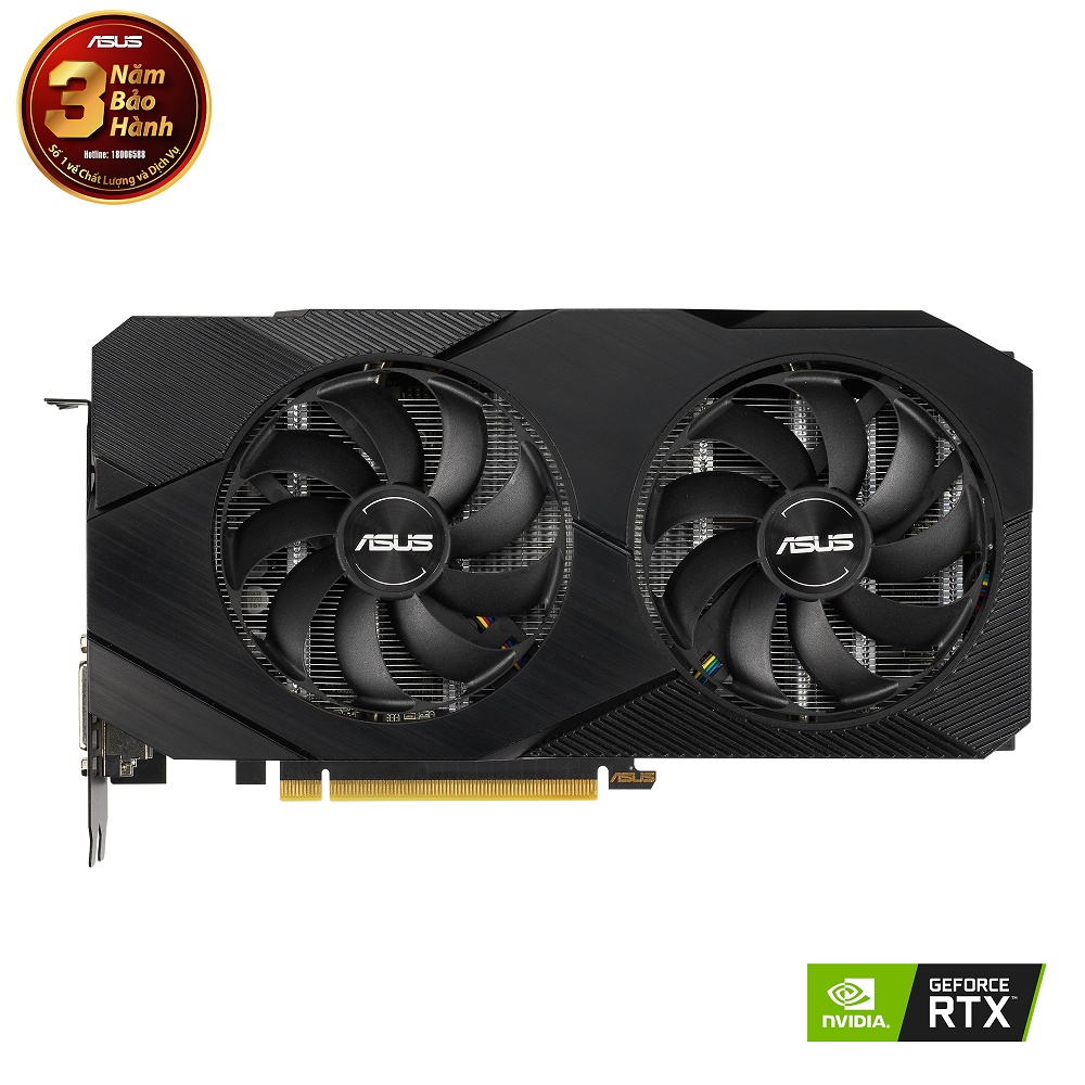 [ELBAU7 giảm 7%] Card màn hình Asus DUAL-RTX2060-O6G-EVO