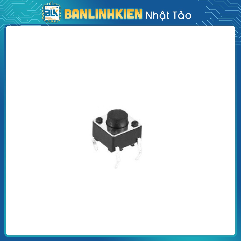 Bộ 10 Nút Nhấn 4 Chân 6x6x5MM DIP