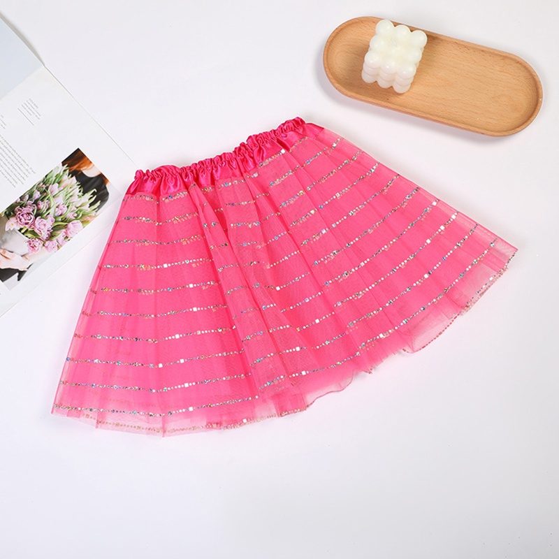 Chân Váy Xòe Tutu Nhiều Lớp Màu Cầu Vồng Dành Cho Bé Gái 0-24 Tháng Tuổi