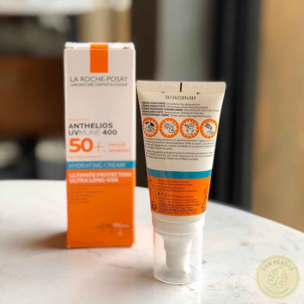 Kem chống nắng La Roche Posay ANTHELIOS Moisturizing Cream SPF 50+ 50ml