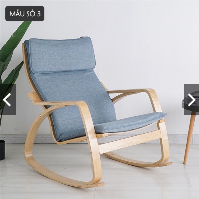 Ghế thư giãn Poang ngắn , ghế đọc sách, giúp cho bản thân thư giãn mỗi khi mệt mỏi – M006 - 2