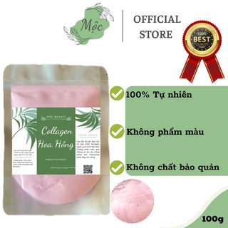 Bột collagen hoa hồng 100gr