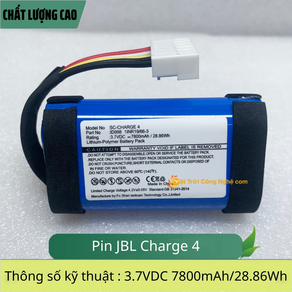 Pin JBL Charge 4 - Pin loa JBL Charge 4 - Thay pin loa JBL Charge 4 - Mặt Trời Công Nghệ
