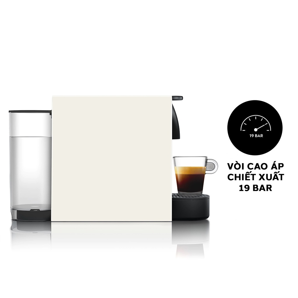 [Mã ELHADEV giảm 4% đơn 300K] Máy pha cà phê Nespresso Essenza Mini Trắng