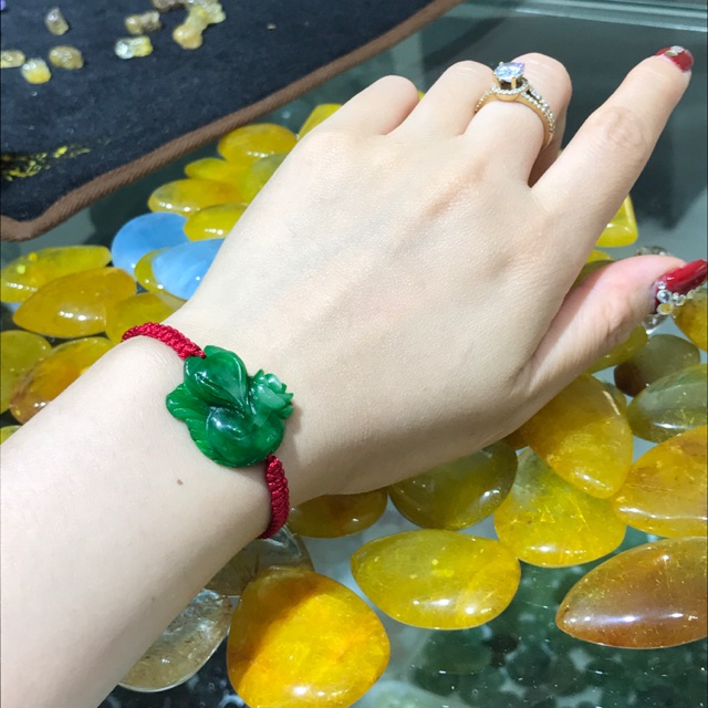 Hồ Ly ngọc cẩm thạch sơn thuỷ