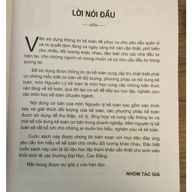 Sách - Nguyên Lý Kế Toán - PGS.TS. Võ Văn Nhị