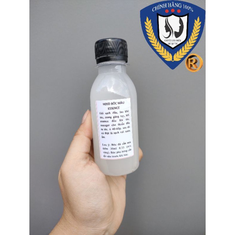 Bóc màu đen, bóc đen đỏ cho tóc 100ml