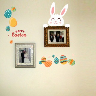 Miếng Dán Tường Tự Dính Happy Easter