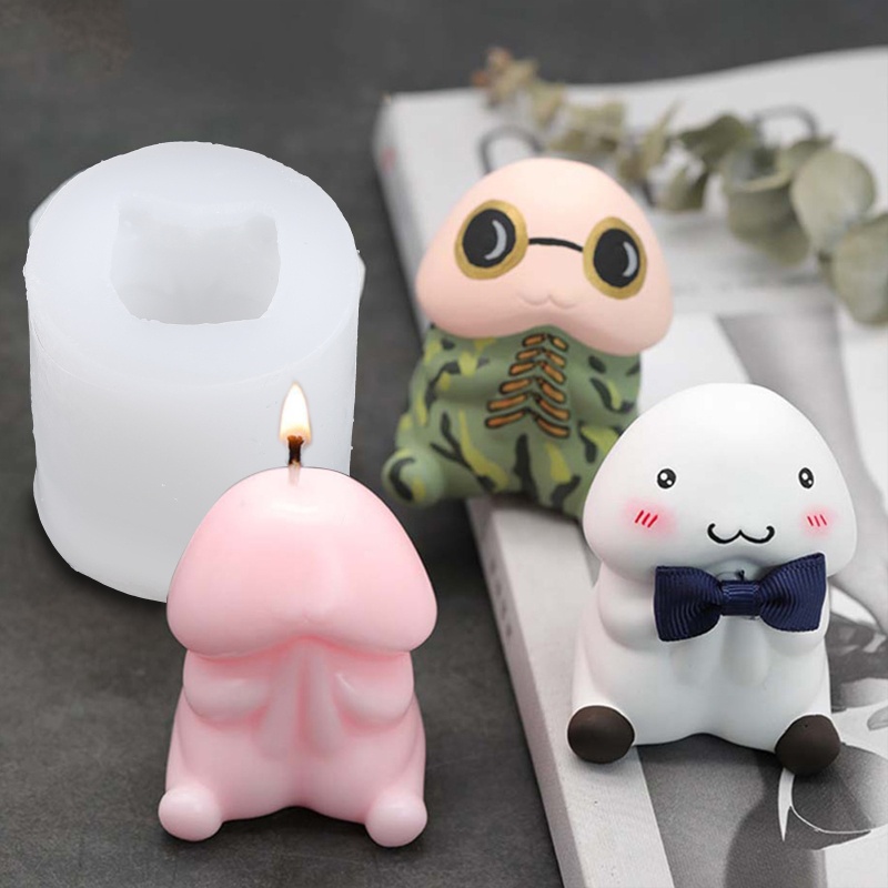 Khuôn Silicone Làm Bút Thủ Công DIY Cho Bé