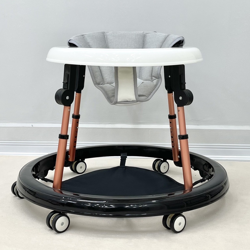 Xe tròn tập đi cho bé ZoKo có tay vịn, gấp gọn, xe tròn Umoo chính hãng
