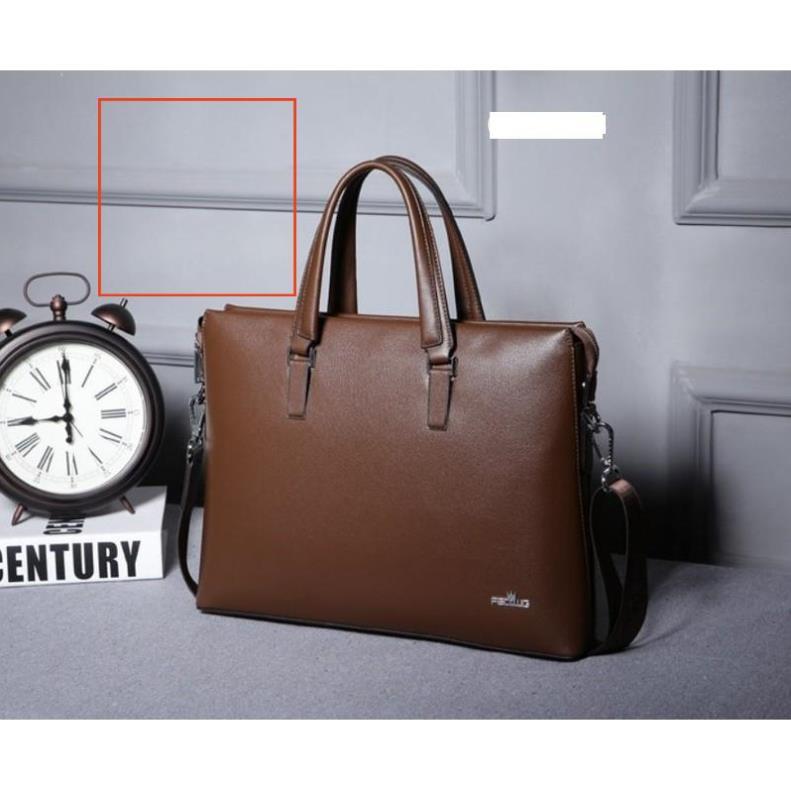 Chính Hãng cặp da cao cấp Cặp da công sở F.S.D-3 chính hãng màu nâu cafe cực đẹp -2019 (Bảo hành 3 năm-kèm ảnh thật) | BigBuy360 - bigbuy360.vn