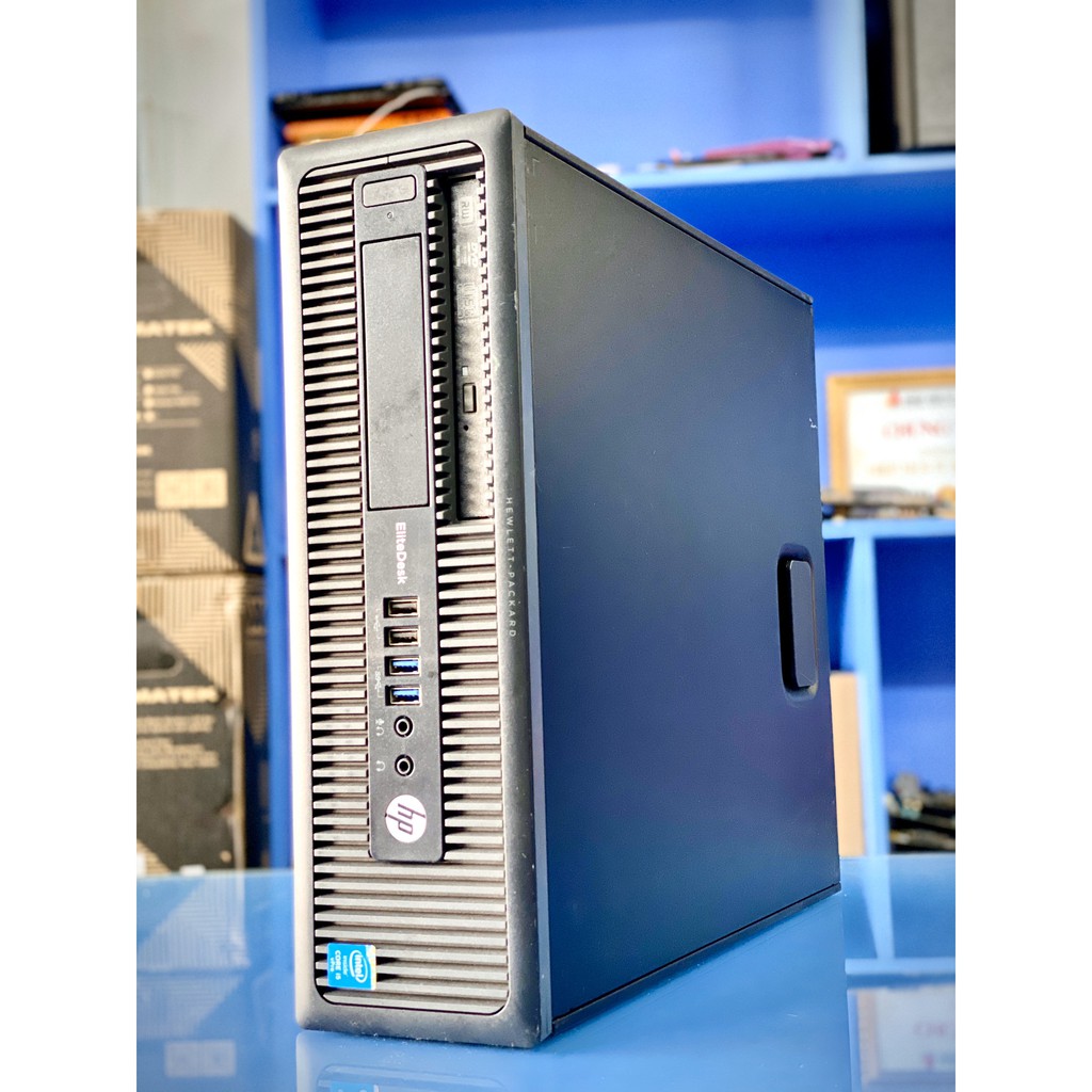 Máy bộ HP Pro 600/800-G1 văn phòng Core I3 41XX Ram 4GB SSD 120GB