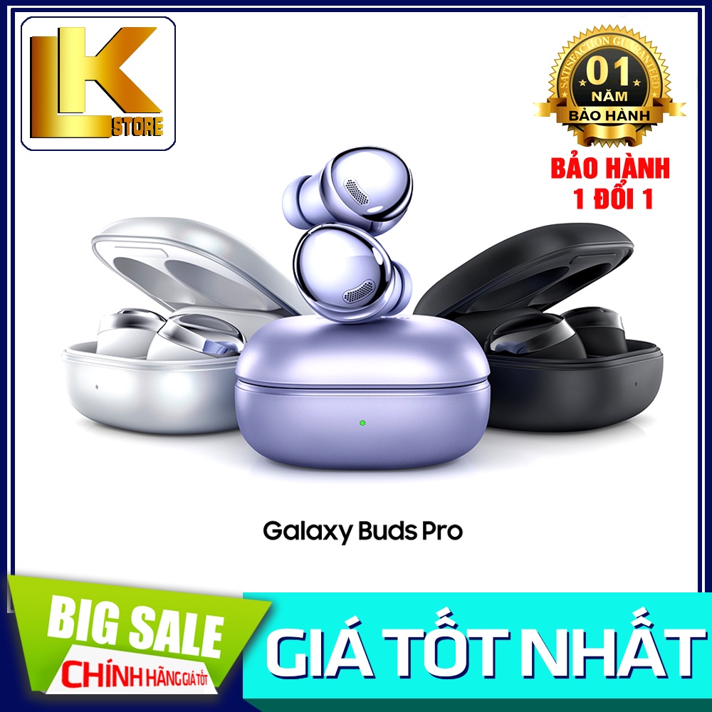 Tai Nghe Bluetooth Không Dây Samsung Galaxry Buds Po, Sạc Không Dây, Âm Thanh Tuyệt Đỉnh - BẢO HÀNH ĐỔI MỚI