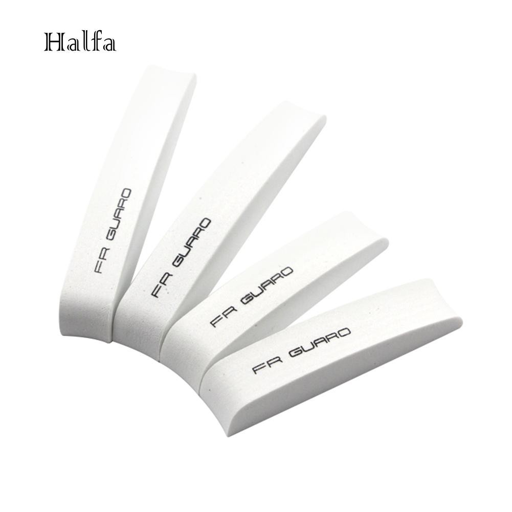 Hl Bộ Dụng Cụ In Hình Độc Đáo Tiện Dụng☆Bộ 4 Miếng Dán Trang Trí Cạnh Cửa Xe Hơi Chống Trầy Xước