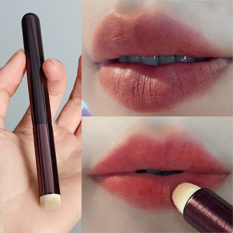 Women round tip concealer smudge lipstick lip brush / matte application brush
