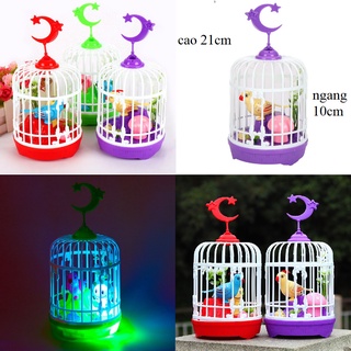 ĐỒ CHƠI LỒNG CHIM CẢM ỨNG VỖ TAY HÓT