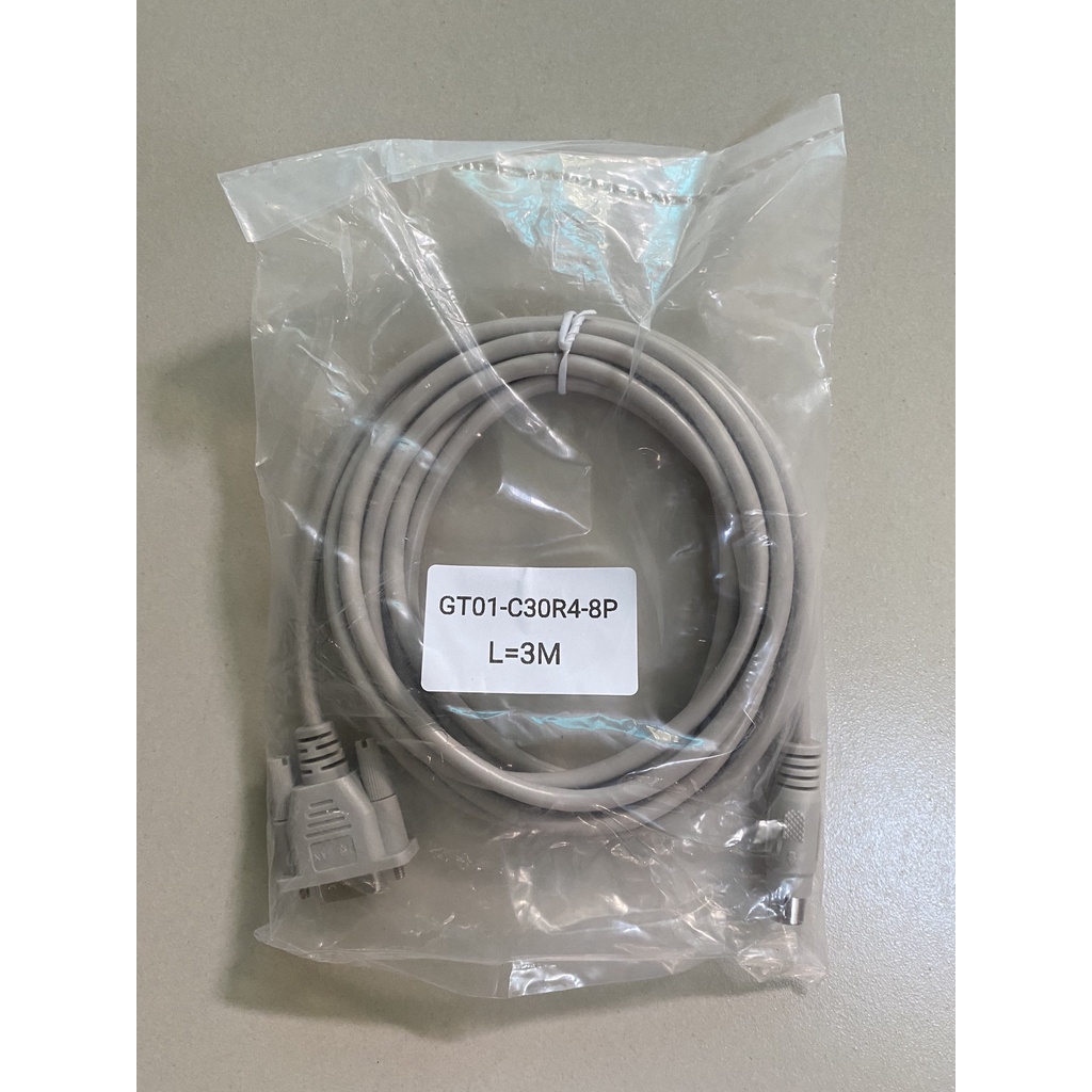 Cáp kết nối HMI Mitsubishi & PLC FX GT01-C30R4-8P 3M
