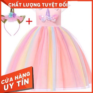 Đầm pony - Đầm công chúa nhiều màu cho bé gái - Hàng nhập khẩu
