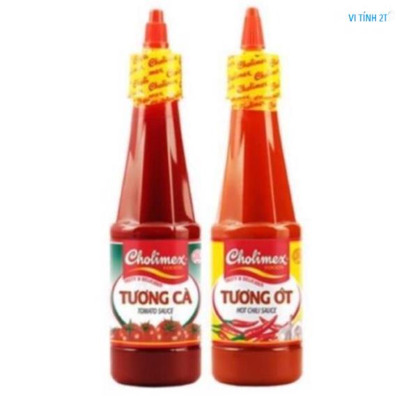 Tương ớt / tương cà Cholimex 270g ngon, tương chấm, tương ăn kèm