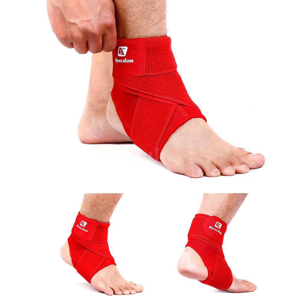 Đai đeo co dãn hỗ trợ mắt cá chân khi chơi các môn thể thao