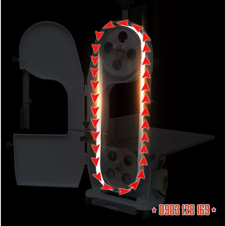 Lưỡi cưa xương 1200mm dành cho máy cắt thịt J120- châu âu