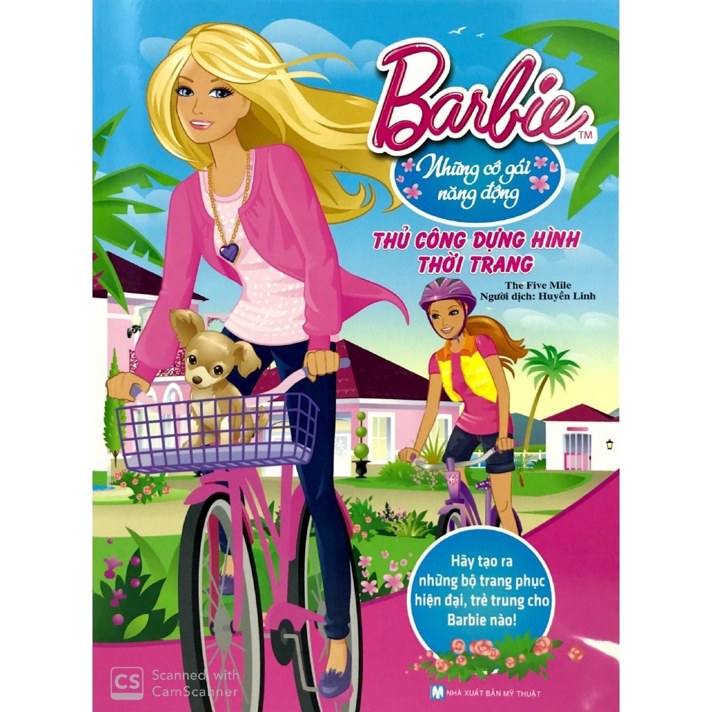 Sách - Barbie Thiết Kế Thời Trang - Những Cô Gái Năng Động