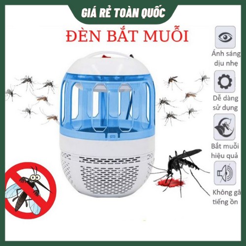 Đèn Bắt Muỗi Sakura Thay Thế Đèn Ngủ Công Nghệ Nhật Bản- Đèn Bắt Muỗi Trắng Xanh