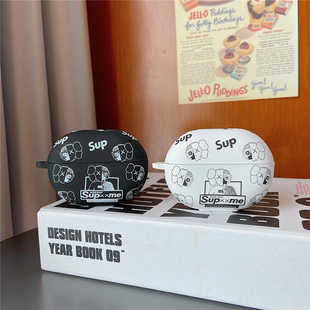 Vỏ Bảo Vệ Hộp Sạc Tai Nghe OPPO Enco Air 2 Chất Liệu Mềm Họa Tiết Sesame Street