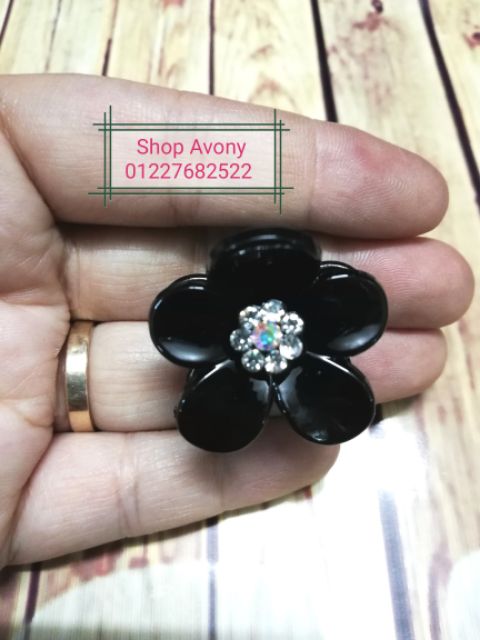 [nhiều kiểu] Kẹp đỉnh - Kẹp mái bông mai nhựa đen