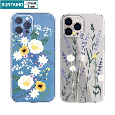 Ốp Điện Thoại Suntaiho Bằng TPU Mềm Bảo Vệ Camera Cho Iphone 12 Mini 12ProMax 11Pro 11ProMax X XS XR XSMax 8 7 Plus