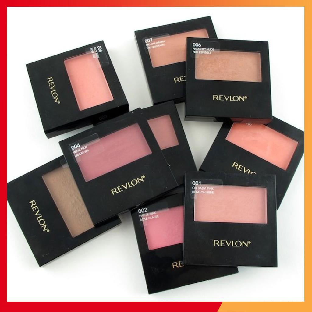 Phấn má hồng Revlon Powder Matte Blush bền màu tự nhiên Hàng Mỹ Mỹ phẩm xách tay