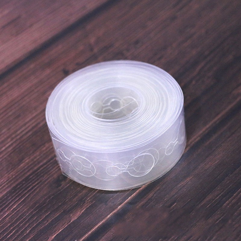 Dây gắn bong bóng 5m trang trí phòng 160 lỗ bằng PVC có keo dính tiện dụng