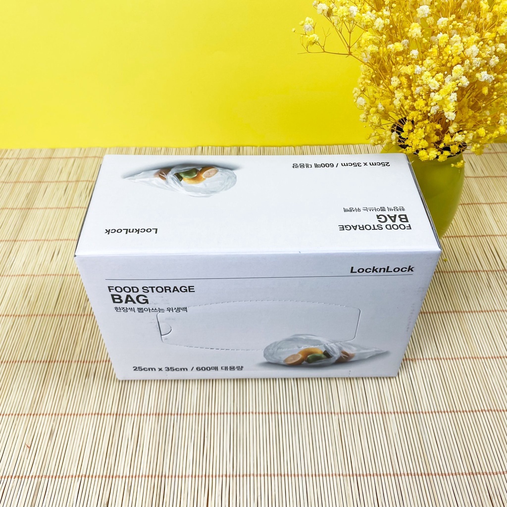 600 Túi linon đựng thực phẩm Lock&amp;Lock LWP801 (25cm * 35cm) Hàn Quốc