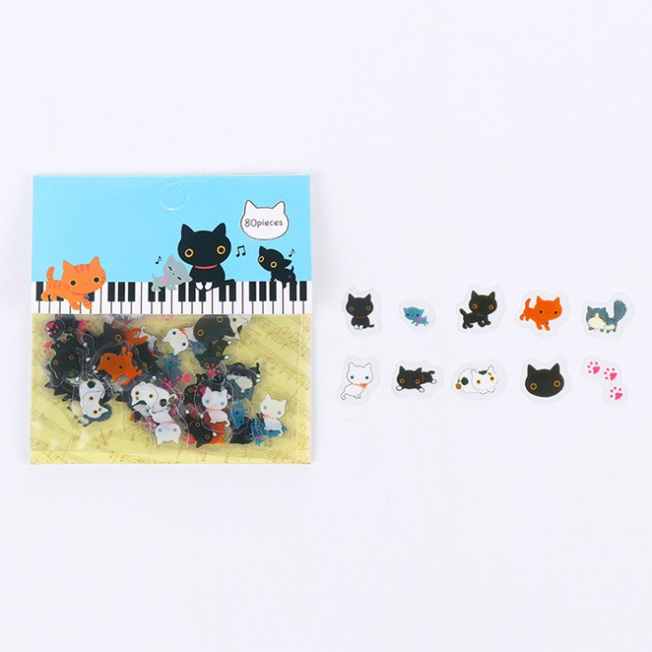 Sticker Dán Trang Trí (80 Miếng Dán) Chọn Mẫu