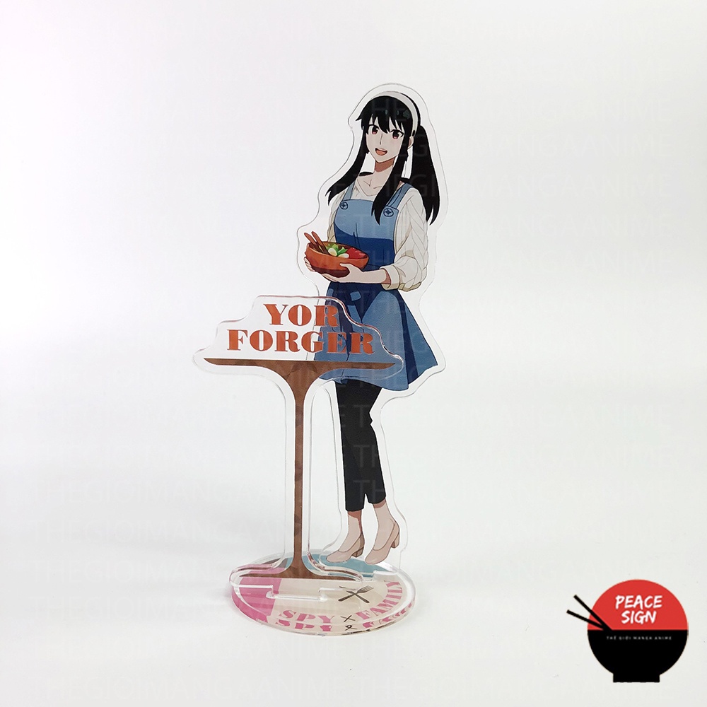 Mô hình SPY X FAMILY standee Gia Đình Điệp Viên 5 mẫu tượng acrylic anime mica chibi trang trí trưng bày