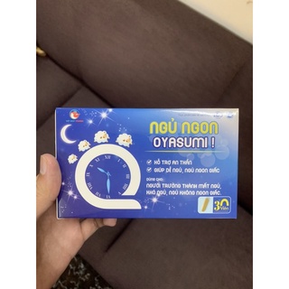 Viên uống hỗ trợ an thần ngủ ngon oyasumi! giúp dễ ngủ, ngon giấc - hộp 30 viên